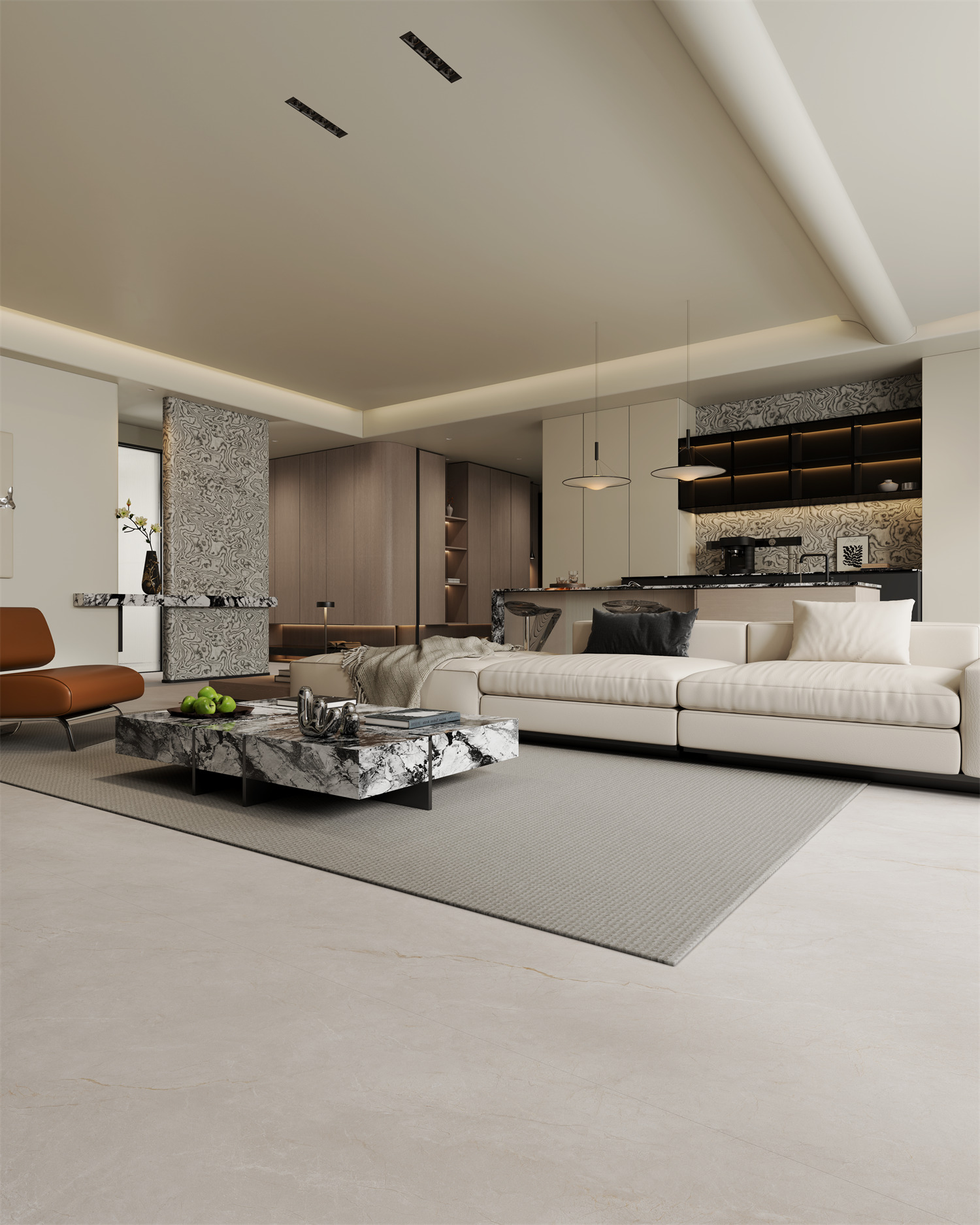 FTY15308安曼淺灰（任意連紋）