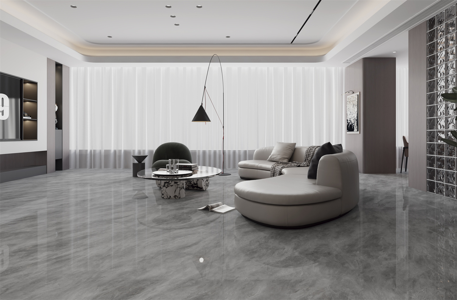 OFTL80113安格拉灰(任意連紋)